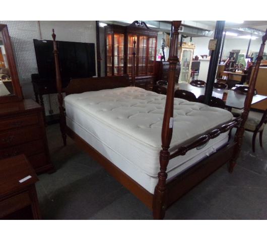 superb mahogany 4 poster bed 